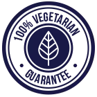 100% Vegetarian Guarantee